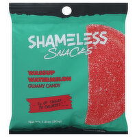 Shameless Snacks Gummy Candy, Wassup Watermelon, 1.8 Ounce