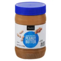 Essential Everyday Peanut Butter, Crunchy, 16 Ounce