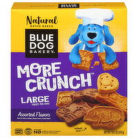 Blue Dog Bakery More Crunch Treats for Dogs, Assorted Flavors, Large, 18 Ounce