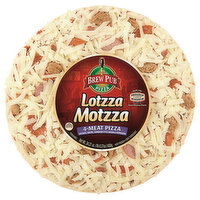 Brew Pub Pizza Lotzza Motzza Pizza, 4-Meat, 24.27 Ounce