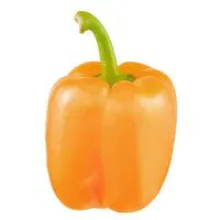 Fresh Organic Orange Bell Pepper, 1 Each