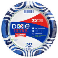Dixie Ultra Plates, 8-1/2 Inches, 30 Each