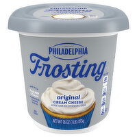 Philadelphia Frosting, Original Cream Cheese, 16 Ounce