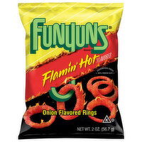 Funyuns Onion Flavored Rings, Flamin' Hot Flavored, 2 Ounce