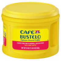 Cafe Bustelo Ground Coffee, Espresso, 22 Ounce
