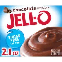 Jell-O Chocolate Sugar Free & Fat Free Instant Pudding & Pie Filling Mix, 2.1 Ounce