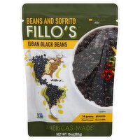 Fillos Beans and Sofrito, Cuban Black Beans, Mild, 10 Ounce