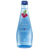 Clearly Canadian Sparkling Water Beverage, Wild Cherry, 11 Fluid ounce