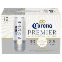 Corona Premier Light Beer, 12 Each