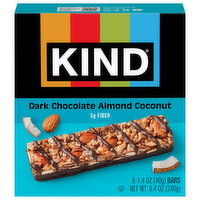 Kind Dark Chocolate Almond Coconut Bars, 6 Each