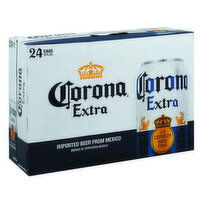 Corona Extra Beer 24 Pack Cans, 288 Fluid ounce