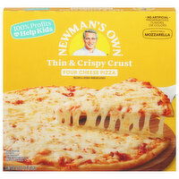 Newman's Own Pizza, Four Cheese, Thin & Crispy Crust, 16 Ounce