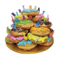 Cub Celebration/Happy Birthday Donut Cake, 1 Each