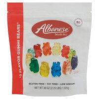 Albanese World's Best Gummi Bears, 12 Flavor, 36 Ounce