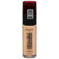 L'Oreal Infallible Foundation, Sand 465, Broad Spectrum SPF 25, 1 Fluid ounce