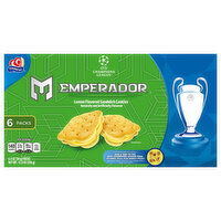 Gamesa Emperador Lemon Flavored Sandwich Cookies, 6 Each