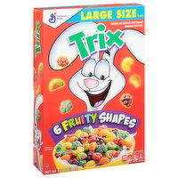 Trix Cereal, Large Size, 13.9 Ounce