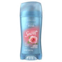 Secret Fresh Secret Fresh Invisible Solid Antiperspirant and Deodorant, Rose Scent, 2.6oz, 2.6 Ounce