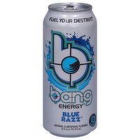 Bang Energy Drink, Blue Razz, 16 Fluid ounce