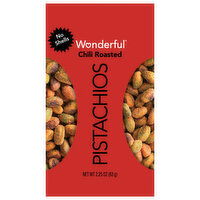 Wonderful No Shells Chili Roasted Pistachios, 2.25 Ounce