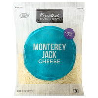 Essential Everyday Cheese, Monterey Jack, Classic Cut, 32 Ounce