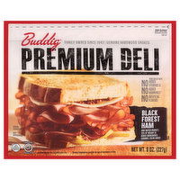 Buddig Premium Deli Ham, Black Forest, 8 Ounce