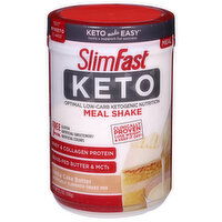 SlimFast Keto Shake Mix, Vanilla Cake Batter, 12.2 Ounce