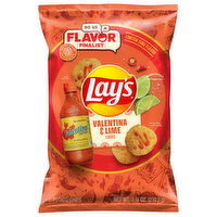 Lay's Potato Chips, Valentina & Lime Flavored, 7.75 Ounce
