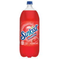 Sunkist Soda, Strawberry, 2.1 Quart