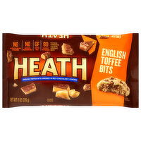 HEATH HEATH Milk Chocolate English Toffee Bits, Gluten Free Baking Ingredient Bag, 8 oz