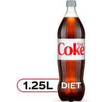 Diet Coke  Soda Soft Drink, 1.25 Litre