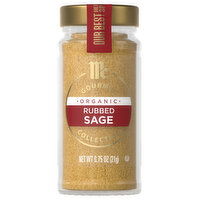McCormick Gourmet Organic Rubbed Sage, 0.75 Ounce