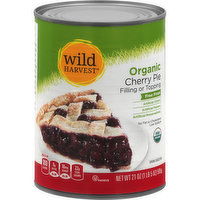 Wild Harvest Filling or Topping, Organic, Cherry Pie, 21 Ounce