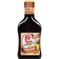 Lawry's Teriyaki With Pineapple Juice Marinade, 12 Fluid ounce