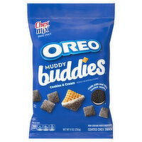 Chex Mix Muddy Buddies Coated Cookies & Cream Chex Snack, 9 Ounce