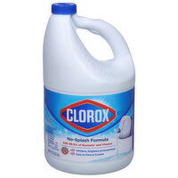 Clorox Bleach, Splash-Less, 3.66 Quart