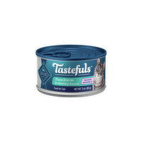 Blue Buffalo BLUE Tastefuls Natural Tender Morsels Wet Cat Food, Tuna Entrée, 3 Ounce