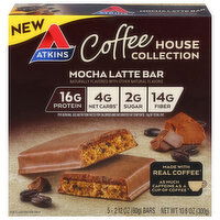 Atkins Bar, Mocha Latte, 5 Each