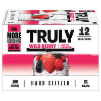 Truly Hard Seltzer, Wild Berry, 12 Each