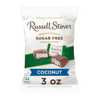 Russell Stover sugar free Sugar Free Coconut Chocolate Candy, 3 oz. bag (≈ 6 pieces), 3 Ounce