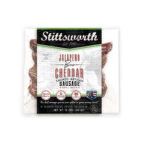 Stittsworth Jalapeno Cheddar Smoked Sausage, 10 Ounce