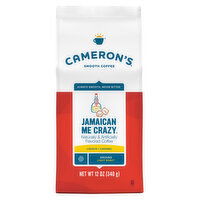 Cameron's Coffee, Ground, Light Roast, Jamaican Me Crazy, 12 Ounce