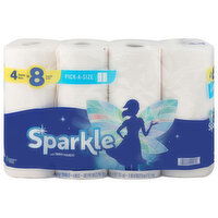 Sparkle Double Rolls Pick-A-Size 2-Ply Paper Towels, 4 Each