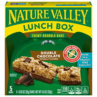 Nature Valley Chewy Double Chocolate Granola Bars, 5 Each