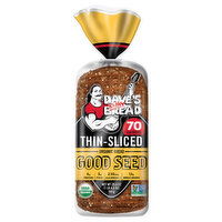 Dave's Killer Bread Bread, Organic, Good Seed, Thin Sliced, 20.5 Ounce