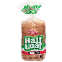 Village Hearth Bread, Italian, Half Loaf, 12 Ounce