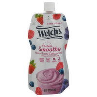 Welch's Protein Smoothie, Mixed Berry Concord Grape, 6 Fluid ounce