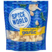 Spice World Garlic, Fresh Peeled, 6 Ounce