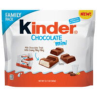 Kinder Chocolate, Mini, Family Pack, 12.7 Ounce