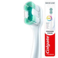 Colgate Total Active Prevention Foaming Clean Medium Toothbrush, 1 Each